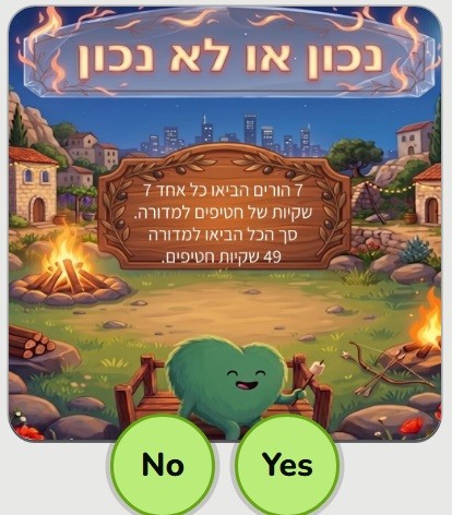 כפל וחילוק עד 100 - לג בעומר