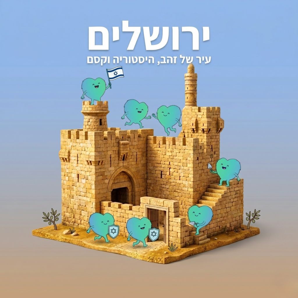 עיר של זהב, היסטוריה וקסם: חוגגים את יום ירושלים!