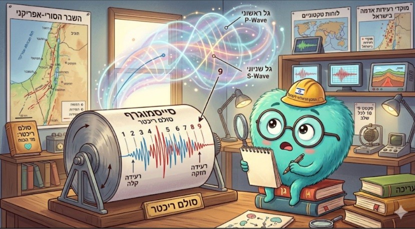 עיתון ילדים - מה זה סולם ריכטר? - סולם ריכטר מדידות