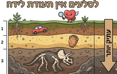עיתון ילדים - מכונת הזמן שמתחבאת באבנים: הסודות של בלשי ההיסטוריה - art img 1